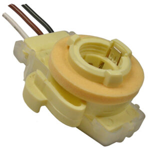 90° Double Contact Socket - GM 1980+  3-18ga Leads  Bulb 1034 1157  1 pc