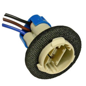 Stop/Tail/Turn Socket GM 12076946 1988-95 3-18ga Leads Bulb 3057 3157  1 pc