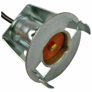 Unvsl Single Contact Socket 7/8"- 1-1/8" Hole 1-18ga Lead Bulb 63 1003 1156 1 pc