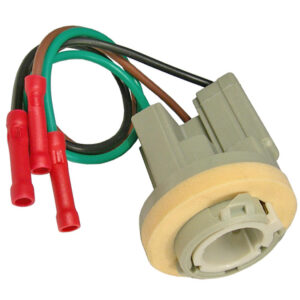 Stop/Tail Socket - Ford D7OZ-13410A  1977-93 3-18ga Leads Bulb 1157  1 pc
