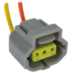Alternator Sensor Pigtail 2-Wire Gray Housing  2-16ga Leads   1996+  1/pk