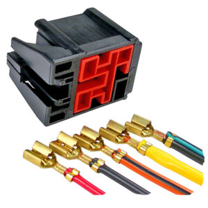 FORD Horn/Blower Relay Pigtail  1-10ga 1-12ga 1-14ga 1-16ga 1-18ga Leads  1 set