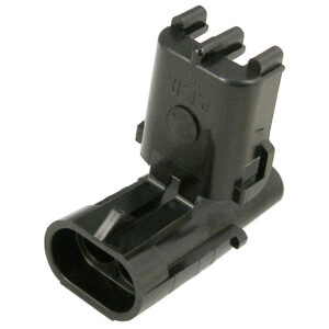 Weatherpack Double Cavity Shroud GM 12010973 Use Male or Female Terminal 1 pc