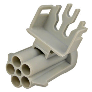 Weatherpack Five Cavity Round Shroud GM 12065158 Use Male or Female Terminal 1pc