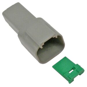 Deutsch DT Series 2-Way Female Housing & Wedgelock 1 set