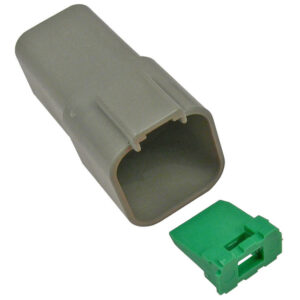 Deutsch DT Series 6-Way Female Housing & Wedgelock 1 set
