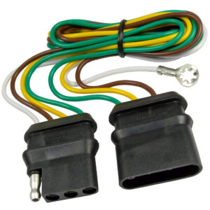 Trailer Adapter 4-Way Flat Extension   3' Long