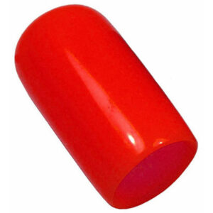 1/4" ID Red Flexible Vinyl Carburetor Cap  1000 pcs