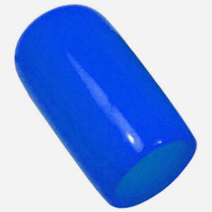 5/16" ID Blue Flexible Vinyl Carburetor Cap  9/pk