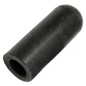 1/4" ID Black EPDM Rubber Vacuum Cap  20 pcs