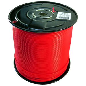 10 AWG Red Primary Wire Copper Stranded Conductor With PVC Jacket 500ft Spool