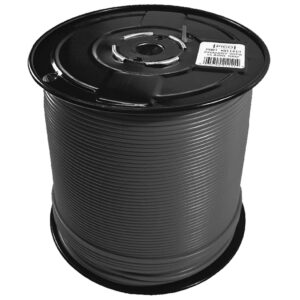 10 AWG Black Primary Wire Copper Stranded Conductor With PVC Jacket 500ft Spool
