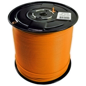 14 AWG Orange Primary Wire Copper Stranded Conductor With PVC Jacket 1000ft Spl