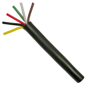 16 GA 6 Conductor 6-Way Trailer Cable 100ft Spool